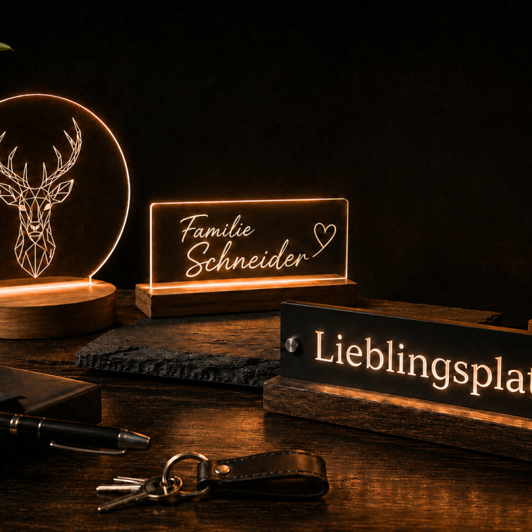 Schwarze Bekleidung und Zubehör mit sportlichen Designs und Logos.