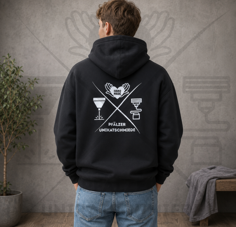 Hoodie mit Rückenprint Hoodie mit Rückenprint